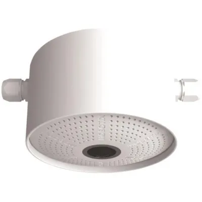 Mobotix Aufputzmontage-Set MX-MT-OW-1 für c25/p25 | Wandhalterung Kamera | Metall | Deckenmontage | IP54 | Weiß