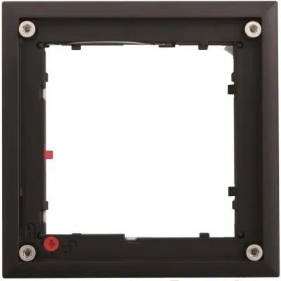 Mobotix Rahmen 124x124 schwarz MXOPTFlatMountEXTBL