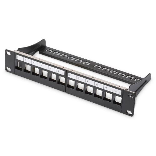 Bild: Modular Patch Panel geschirmt 12-Port
