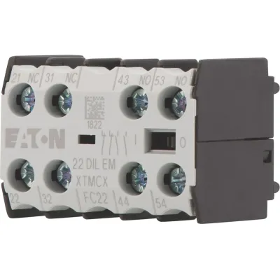 Eaton Hilfsschalterbaustein 22DILEM 10112 | 2 Schließer | 2 Öffner | zwangsgeführt | 4A AC-15 | Schraubanschluss