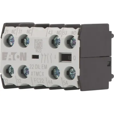 Eaton Hilfsschalterbaustein 22DILEM 10112 | 2 Schließer | 2 Öffner | zwangsgeführt | 4A AC-15 | Schraubanschluss