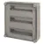 Bild: Eaton Automatenkasten AE/I44E 004985 | Kleinverteiler 3x15TE | IP65 Polycarbonat | HxBxT 375x375x150mm | grau RAL7032