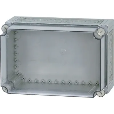 Eaton CI43E-200 | IP65 Kunststoff-Leergehäuse | 375x250x225mm | transparent | Wandmontage | metrische Vorprägungen