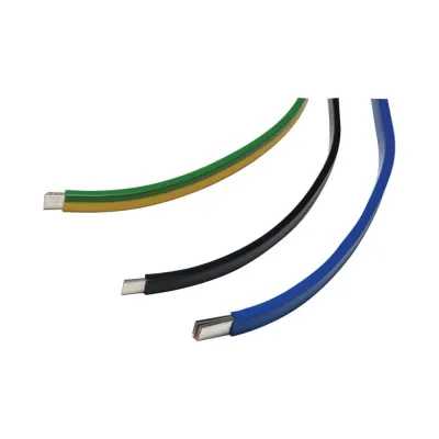 Eaton Kupferband CU-BAND6X16X0,8-BK | 250A | lamelliert | verzinnt | 2000x16x0,8mm | isoliert | schwarz