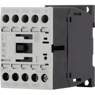 Eaton Hilfsschütz DILA-22 276386 | 2 Schließer 2 Öffner | AC 24V 50Hz | 4A | Schraubanschluss | IP20 | mechanisch robust