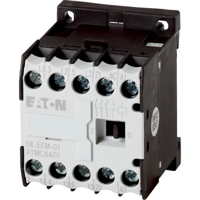 Eaton DILEEM-01 | Leistungsschütz 3-polig | 3kW | 230V AC | 6,6A | Schraubanschluss | 1 Öffner