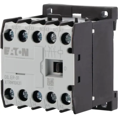 Eaton Hilfsschütz DILER-31 | 3S+1Ö | 230V/240V AC | 10A | Schraubanschluss | DIN-Schiene | IP20