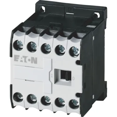 Eaton Hilfsschütz DILER-31-G 010157 | 24V DC | 3 Schließer 1 Öffner | 10A | Schraubanschluss | Mini-Schütz | Weiß