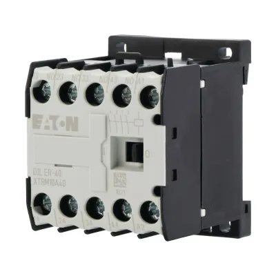 Eaton Hilfsschütz DILER-40 010094 | 4 Schließer | 24V AC | Schraubanschluss | DIN-Schiene | 3A | IP20