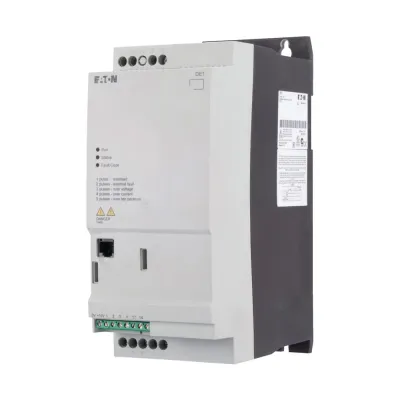 EATON Drehzahlstarter DE1-34016FN-N20N | 7,5 kW | 3-phasig | 400–480 V | 16 A | EMV-Filter | MODBUS | IP20