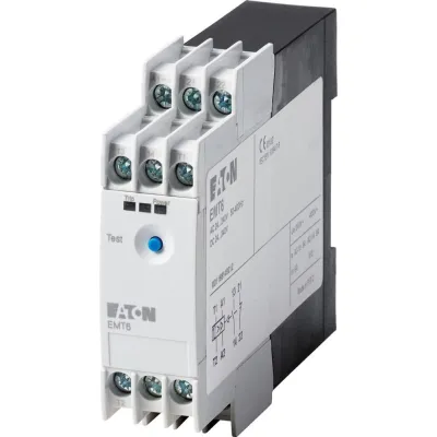 Eaton Thermistor-Motorschutzrelais EMT6 66400 | 230V AC | 1 Schließer, 1 Öffner | Schraubanschluss | LED