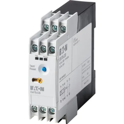 Eaton Thermistor-Motorschutzrelais EMT6-DB 066401 | 230V AC | 1 Schließer 1 Öffner | externer Reset | LED-Anzeige