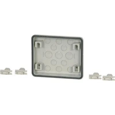 Eaton Kabelverschraubungsflansch FL2-2 017898 | Einführungsflansch | IP65 | 187,5x23x116mm | Kunststoff | Grau