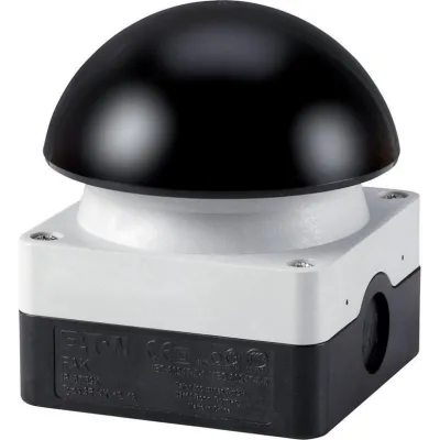 EATON Fuß- und Grobhandtaster FAK-S/KC10/I 115963 | 1 Schließer | tastend | IP66/IP67/IP69K | Pilz schwarz