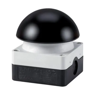 EATON Fuß- und Grobhandtaster FAK-S/KC10/I 115963 | 1 Schließer | tastend | IP66/IP67/IP69K | Pilz schwarz