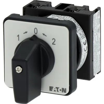Eaton Umschalter T0-1-8214/E 019863 | Lastumschalter 1-polig | 20A | 400V | IP65 | Frontbefestigung | Metall