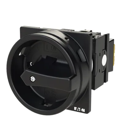 Eaton Hauptschalter T0-2-1/EA/SVB-SW | 3-polig | 20A | IP65 | abschließbar | Einbau | schwarz