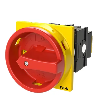 Eaton Hauptschalter T0-2-8900/EA/SVB 207400 | NOT-AUS-Funktion | 20A | 4-polig | Einbau | IP65 | abschließbar | rot