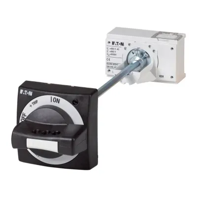 Eaton Hauptschalterbausatz NZM1-XHB 266626 | abschließbar | mit Achse | Türkupplungsdrehgriff | Baugröße 1 | schwarz
