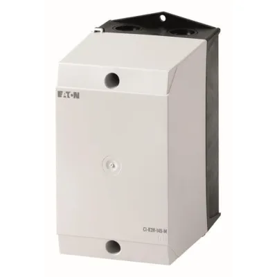 EATON CI-K2H-145-M Leergehäuse | IP65 | Polycarbonat | 160x100x145mm | schwarz/hellgrau | mit Montageplatte