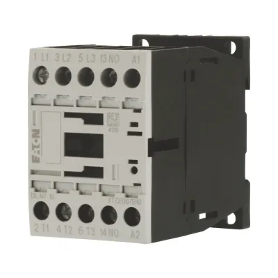 Eaton Leistungsschütz DILM7-10 276555 | 3-polig | 3 kW 400V AC | 42V 50/60Hz Spule | Schraubanschluss | 1 Schließer | 7A