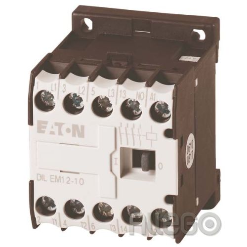 Bild: Moeller Leistungsschütz AC-3/400V 5,5kW DILEM12-10(230V 50Hz 240V 60Hz) 3polig A