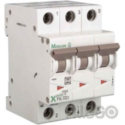 Moeller LS-Schalter 63A 3polig PXL-B63/3 B-Charakter Moeller LS-Schalter 63A 3po