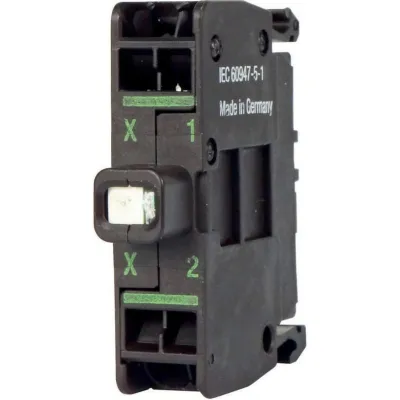 Eaton LED-Element M22-CLEDC-W | Leuchtelement | 12-30V AC/DC | Bodenbefestigung | Federzuganschluss | weiß