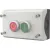 Bild: Eaton Drucktaster M22-I2-M1 | 2-fach Komplettgerät 216529 | 2 Schließer 2 Öffner | Aufbaugehäuse IP67/IP69K | grau