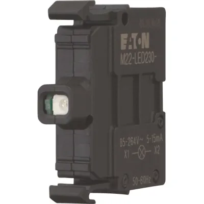 Eaton LED-Element M22-LED230-R 216564 | Leuchtelement rot | Frontbefestigung | 85-264V AC | Schraubanschluss