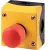 Bild: Eaton Not-Aus-Taster M22-PV/KC02/IY 216524 | Aufbaugehäuse | Zugentriegelung | 2 Öffner | IP66/IP69K | rot/gelb
