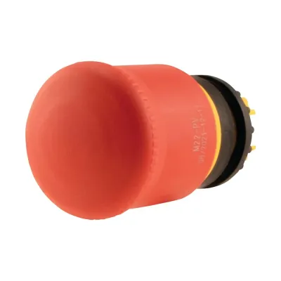 Eaton Not-Aus-Taste M22-PV 216876 | Pilztaster | Fronteinbau | Zugentriegelung | Ø38mm | IP66 | rot