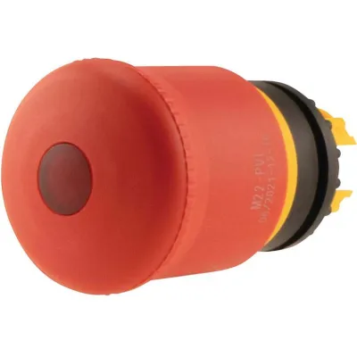 Eaton Not-Aus-Taster M22-PVL / 216878 | beleuchtet | Pilzform Ø38mm | Zugentriegelung | IP66/IP69K | rot