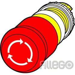 Moeller M22-PVT Not-Aus-Taste unbeleuchtet drehentriegel