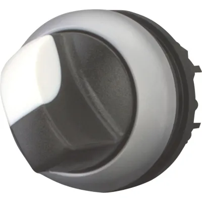 Eaton Wahltaste M22-WKV 216874 | Knebelschalter 2 Stellungen | rastend | IP66 | Ø22,3mm | Frontring Metall | schwarz