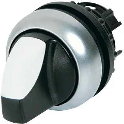 Eaton Leuchtwahltaste M22-WRLK-W | 2 Stellungen | rastend | beleuchtet | IP66 | Metall | weiß