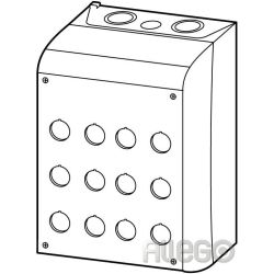 Moeller M22I12 AUFBAUGEHÄUSE 2*M32/25 4*M32/25 2*M20