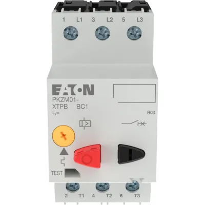 Eaton Motorschutzschalter PKZM01-20 | 283383 | 3-polig | 16-20A | 690V | thermomagnetisch | IP20 | Grau