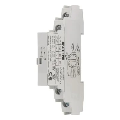 Eaton Hilfsschalter NHI11-PKZ0 072896 | 1 Schließer 1 Öffner | Schraubanschluss | Seitenanbau | passend für PKZM0