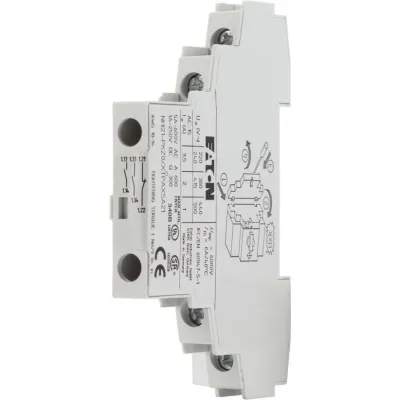 Eaton Hilfsschalter NHI21-PKZ0 / 072894 | 2 Schließer 1 Öffner | Seitenanbau | Schraubanschluss | AC-15 3,5A | schwarz