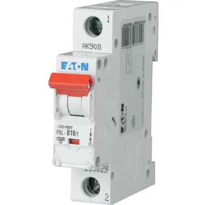 EATON Leitungsschutzschalter PXL-B10/1 | 1-polig | 10A | B-Charakteristik | 230/400V | 10kA | IP20 | 1TE