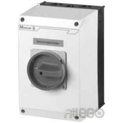 Moeller Sicherheitsschalter P1-25/I2-SI-SW mit Warnschild Moeller Sicherheitssch