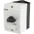 Bild: EATON Wendeschalter T0-3-8401/I1 | 3-polig | 20A | 4kW | IP65 Gehäuse | Aufbau | schwarzer Knebel | Frontschild 1-0-2