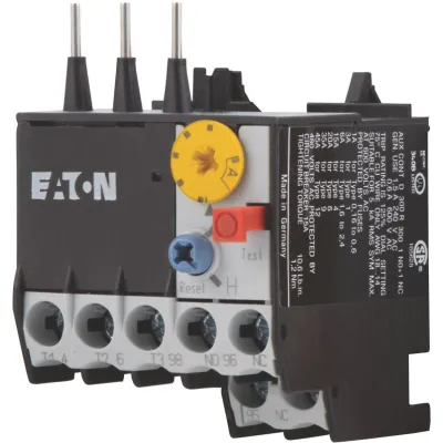 Eaton Motorschutzrelais ZE-1,0 | 0,6-1,0A | Direktanbau | Überlastschutz | IP20 | Schiffszulassung | 1S+1Ö | 014376