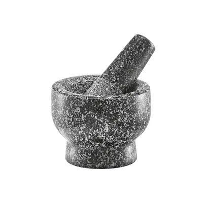 Mörser&Stößel-Set Granit ant