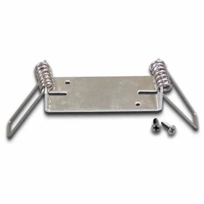 Hera Montagefeder ARF 68/78/Q 61500030101 | Befestigungssatz Leuchten | Gipskarton | Stahl | Silber | 115x20mm