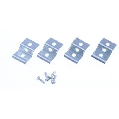 Montageklammern mit Schrauben für Midea Ofen 12966000000009 Befestigung