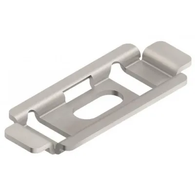 Niedax Gitterrinnenbefestigungsplatte GRBP 6 S | Stahl bandverzinkt | 22x56mm | horizontal/vertikal | Schraubbefestigung