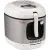 Bild: Moulinex Fritteuse AM4800 Mega | 2 kg | 3,3 l Öltank | Liftomatik | Antihaft | 2100 W | weiß/edelstahl (B-Ware)