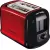 Bild: Moulinex Toaster LT261D Subito | 2 Scheiben | Edelstahl | Brötchenaufsatz | 850 W | rot/schwarz